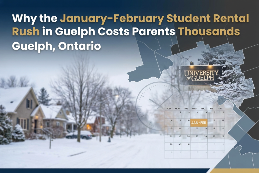 Why the January & February Student Rental Rush in Guelph Costs Parents Thousands