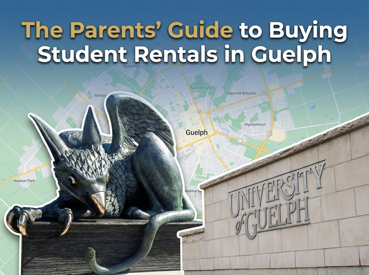 Parents' guide to buying student rentals in Guelph: townhouses near the University of Guelph campus